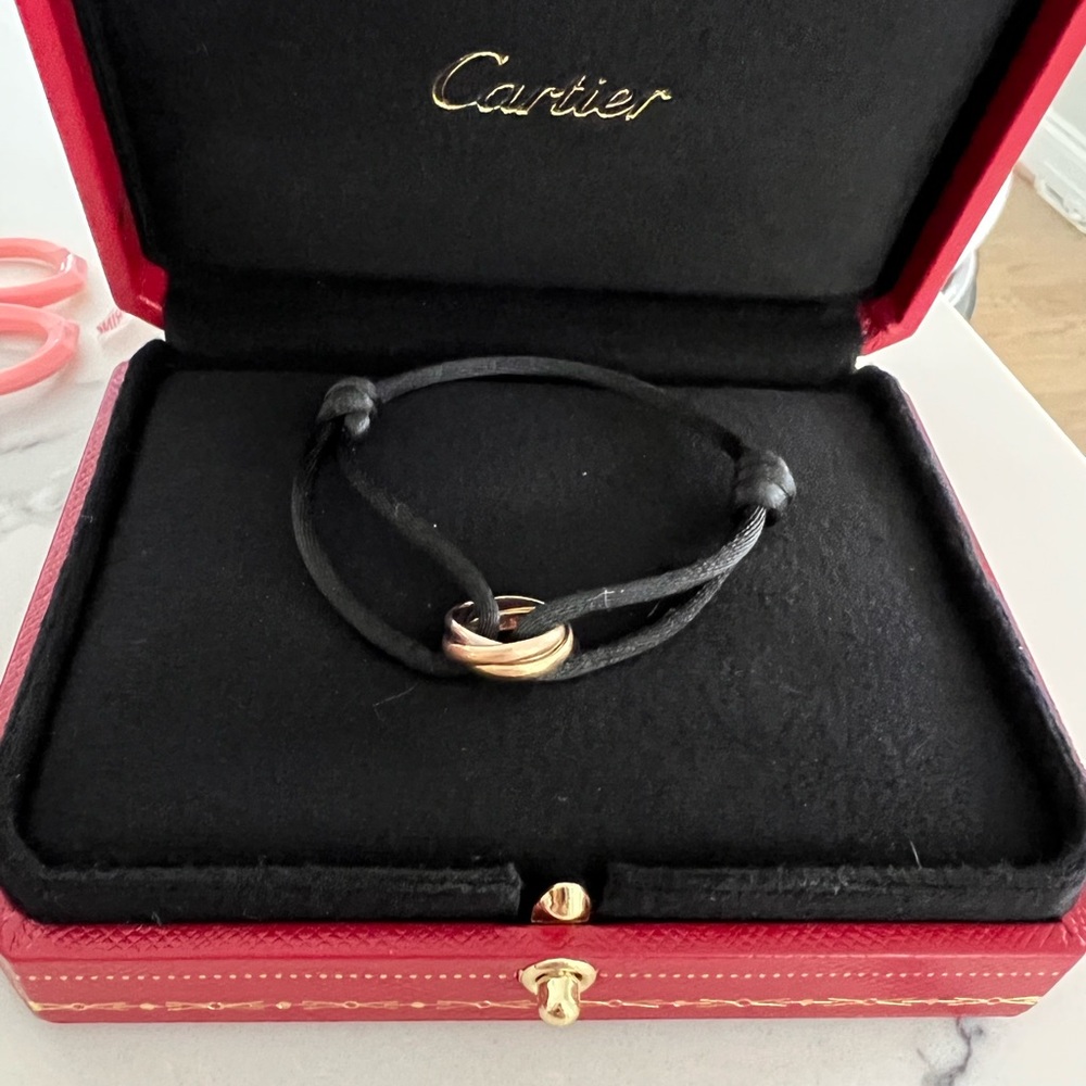 Authentic Cartier Trinity Bracelet